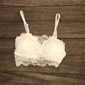 Lace Padded Bralette Size Small